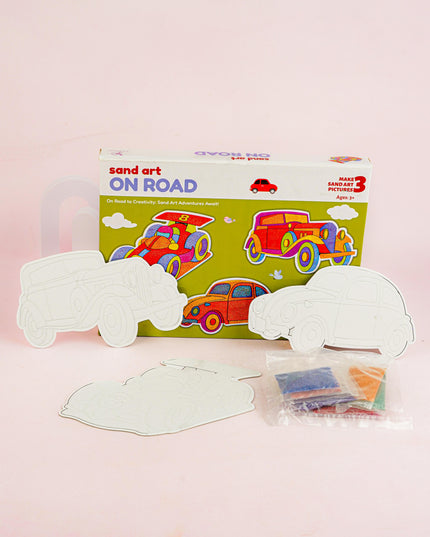 DIY Kit - Sand Art with On Road Design - WBG1939