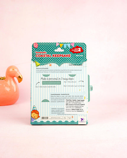 Seashell Art DIY Kit - Coastal Keepsake - WBG1941