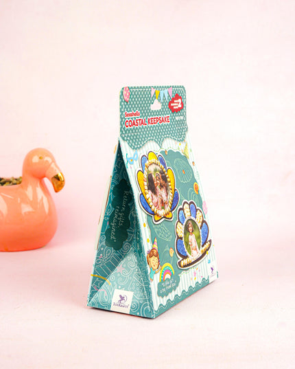 Seashell Art DIY Kit - Coastal Keepsake - WBG1941