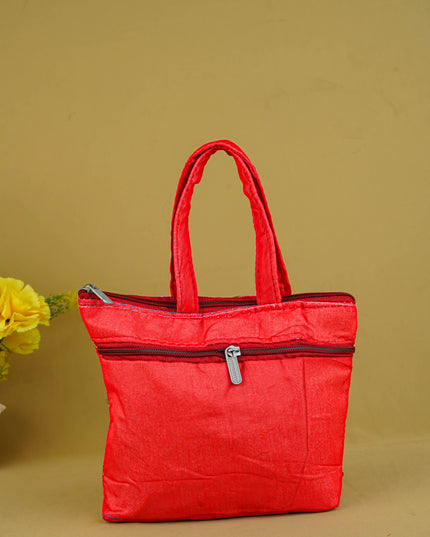 Designer Embroidery Handbag - 8 inch - WBG1944