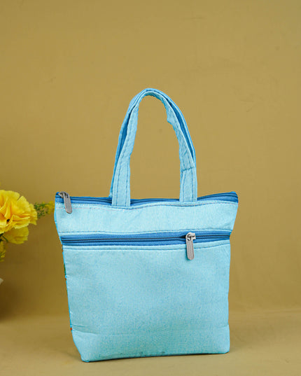 Designer Embroidery Handbag - 8 inch - WBG1944