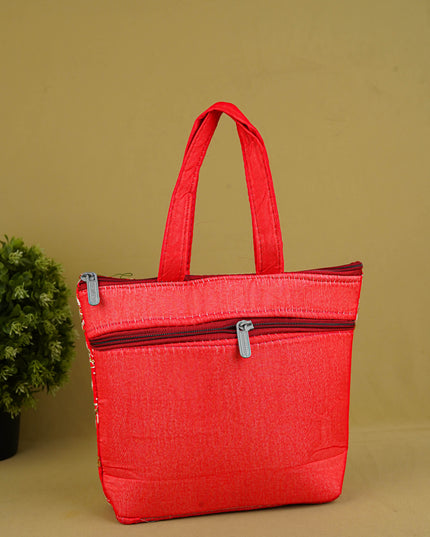 Designer Embroidery Handbag - 8 inch - WBG1945