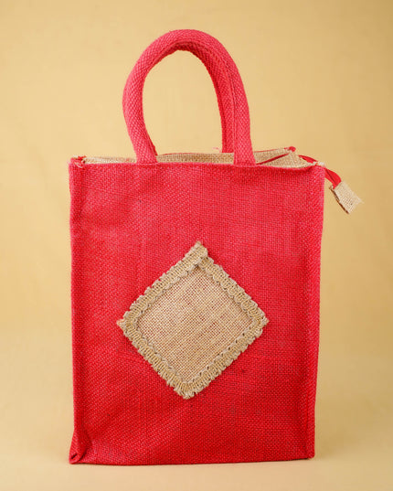 Jute Bag - 12X10 inch - WBG1956