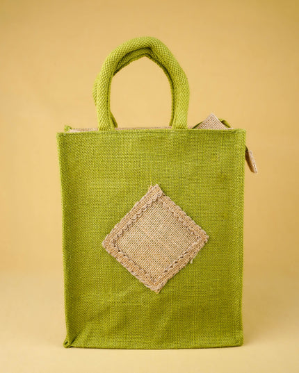 Jute Bag - 12X10 inch - WBG1956