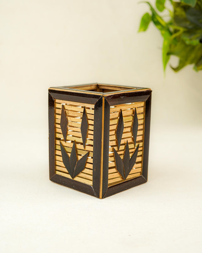 Bamboo - Pen Stand - 4 inch - WBG1957