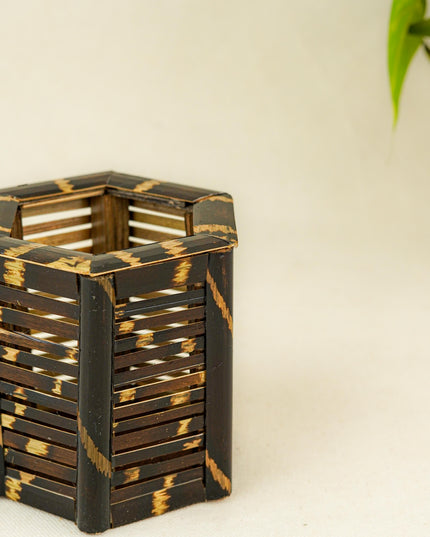 Bamboo - Pen Stand - 4 inch - WBG1958