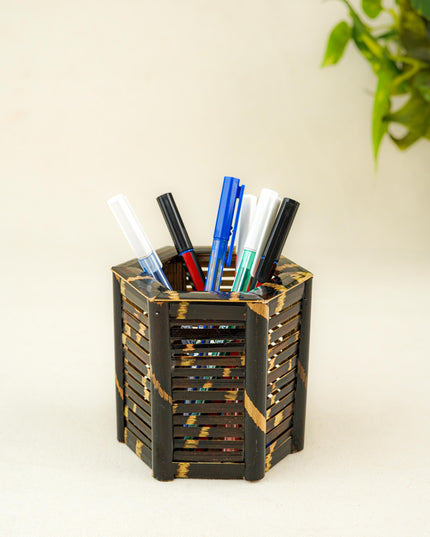Bamboo - Pen Stand - 4 inch - WBG1958