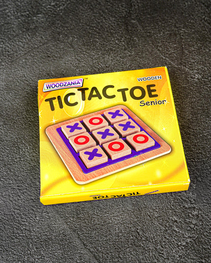 Kids - Wooden Tic Tac Toe Game Board - WBG1964