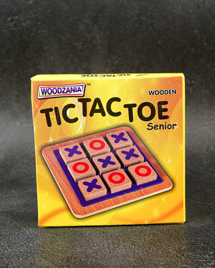 Kids - Wooden Tic Tac Toe Game Board - WBG1964