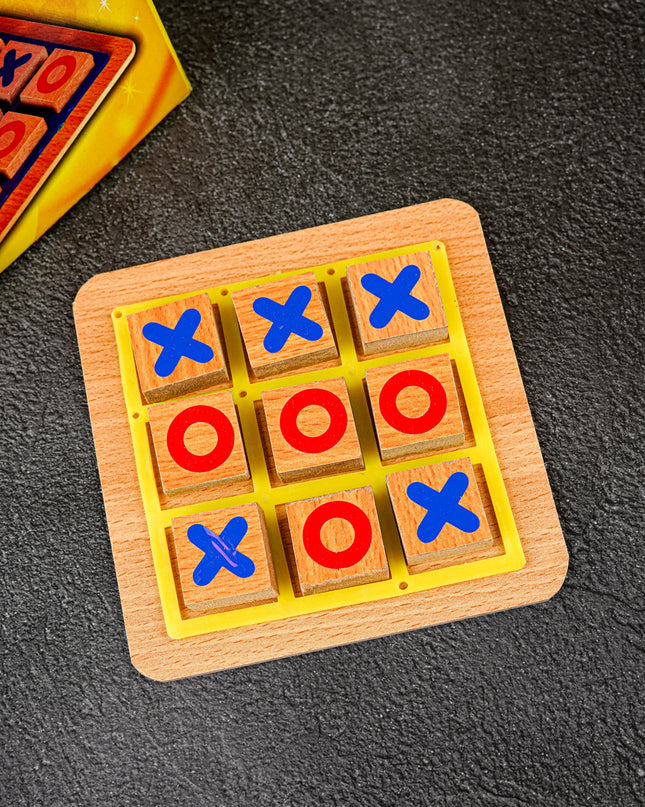 Kids - Wooden Tic Tac Toe Game Board - WBG1964