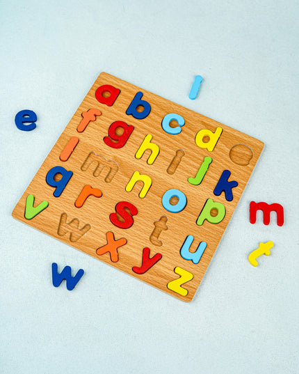 Kids - Wooden Puzzle Board - abcd - WBG1965-2