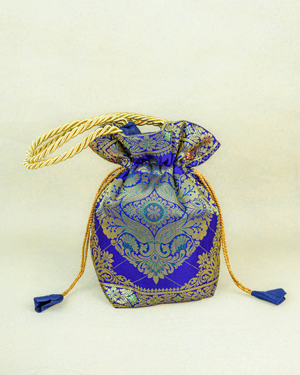 Banarasi Potli Bag - 10x9 Inch - WBG1983