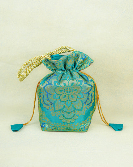 Banarasi Potli Bag - 10x9 Inch - WBG1983