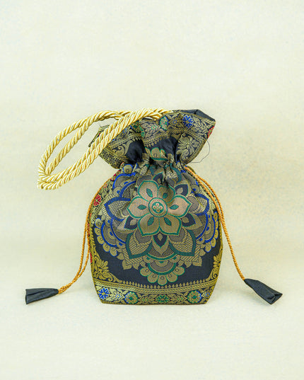 Banarasi Potli Bag - 10x9 Inch - WBG1983