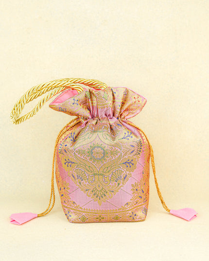 Banarasi Potli Bag - 10x9 Inch - WBG1983