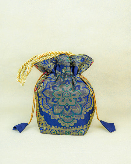 Banarasi Potli Bag - 10x9 Inch - WBG1983