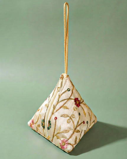 Designer Triangle Pouch - 6 inch - WBG1987