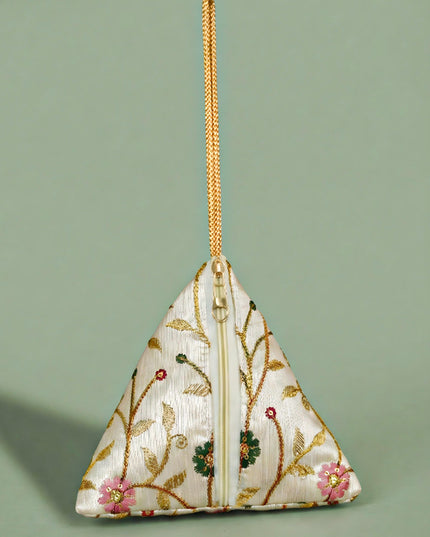 Designer Triangle Pouch - 6 inch - WBG1987