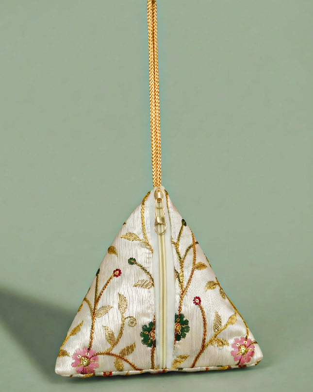 Designer Triangle Pouch - 6 inch - WBG1987