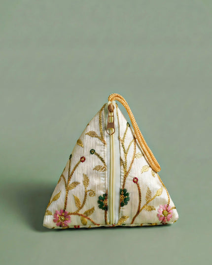 Designer Triangle Pouch - 6 inch - WBG1987