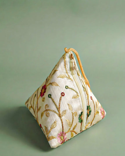 Designer Triangle Pouch - 6 inch - WBG1987