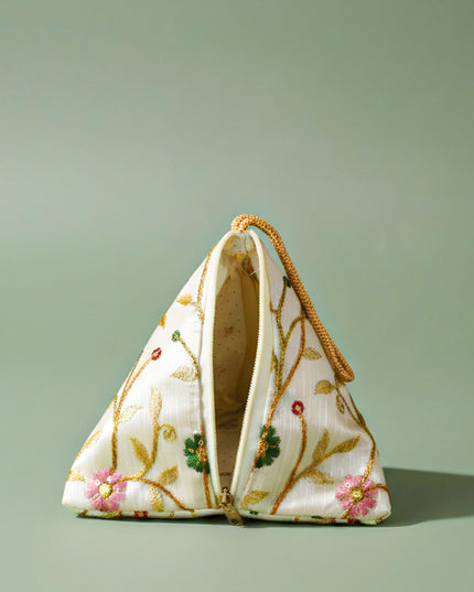 Designer Triangle Pouch - 6 inch - WBG1987