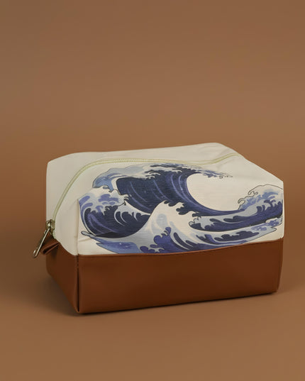 Printed Jute Pouch - WBG1988