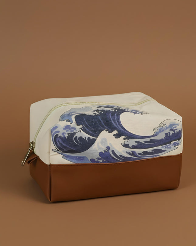 Printed Jute Pouch - WBG1988