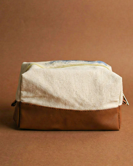 Printed Jute Pouch - WBG1988