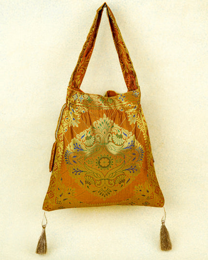 Banarasi Potli Bag - 10x9 Inch - WBG1989