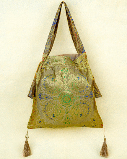 Banarasi Potli Bag - 10x9 Inch - WBG1989