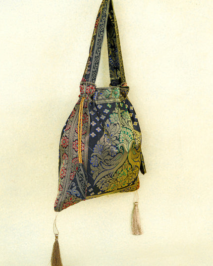 Banarasi Potli Bag - 10x9 Inch - WBG1989