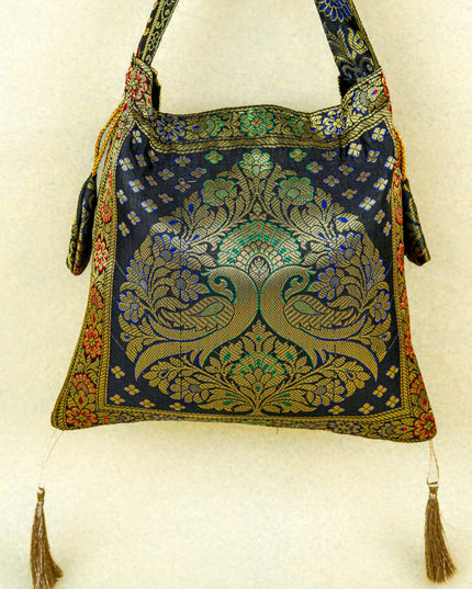 Banarasi Potli Bag - 10x9 Inch - WBG1989