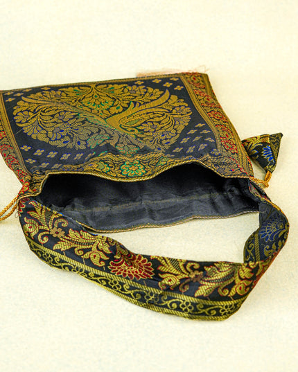 Banarasi Potli Bag - 10x9 Inch - WBG1989