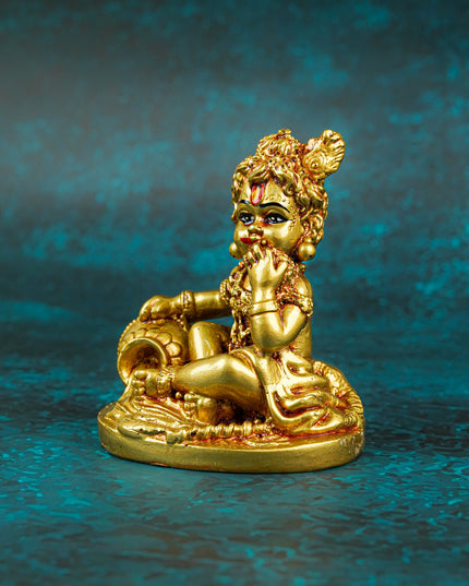 Polyresin Krishna Idol - 3 inch - WBG2001