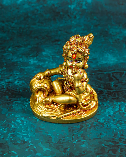 Polyresin Krishna Idol - 3 inch - WBG2001