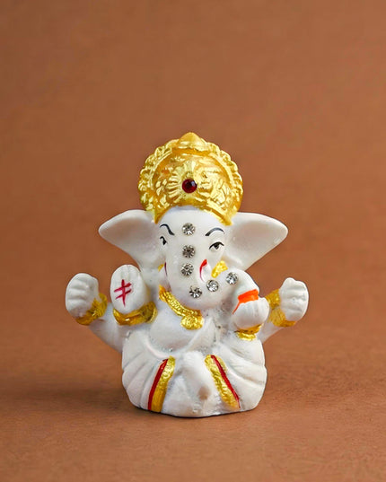 Polyresin Ganesha Idol - 2 inch - WBG2002