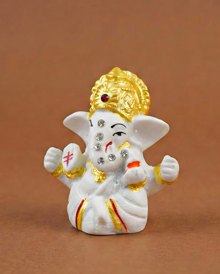 Polyresin Ganesha Idol - 2 inch - WBG2002