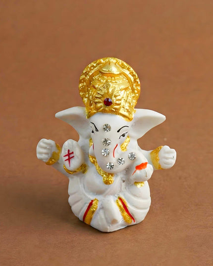 Polyresin Ganesha Idol - 2 inch - WBG2002