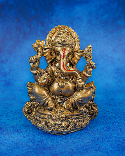 Polyresin Ganesha - 4 inch - WBG2003