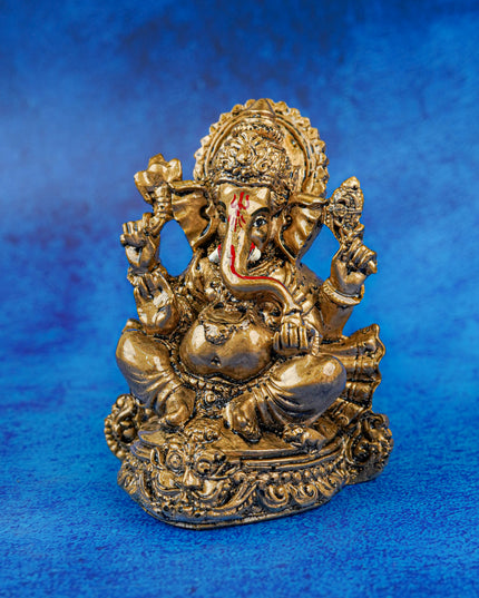 Polyresin Ganesha - 4 inch - WBG2003