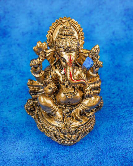 Polyresin Ganesha - 4 inch - WBG2003