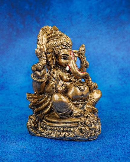 Polyresin Ganesha - 4 inch - WBG2003