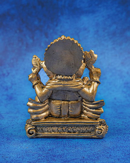 Polyresin Ganesha - 4 inch - WBG2003