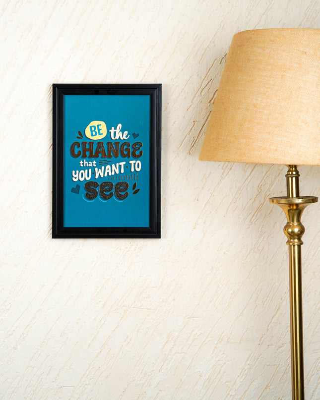 Motivational Quotes Wall Hanging Frames - 10x14 inch - WBG2005-11