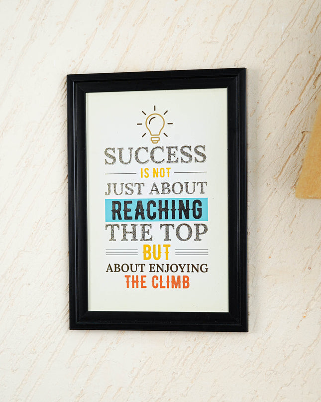 Motivational Quotes Wall Hanging Frames - 10x14 inch - WBG2005-2