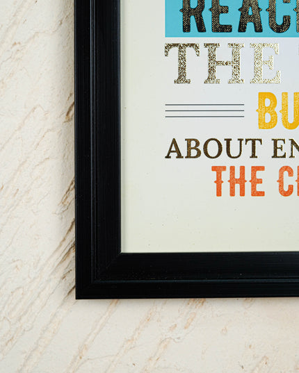 Motivational Quotes Wall Hanging Frames - 10x14 inch - WBG2005-2