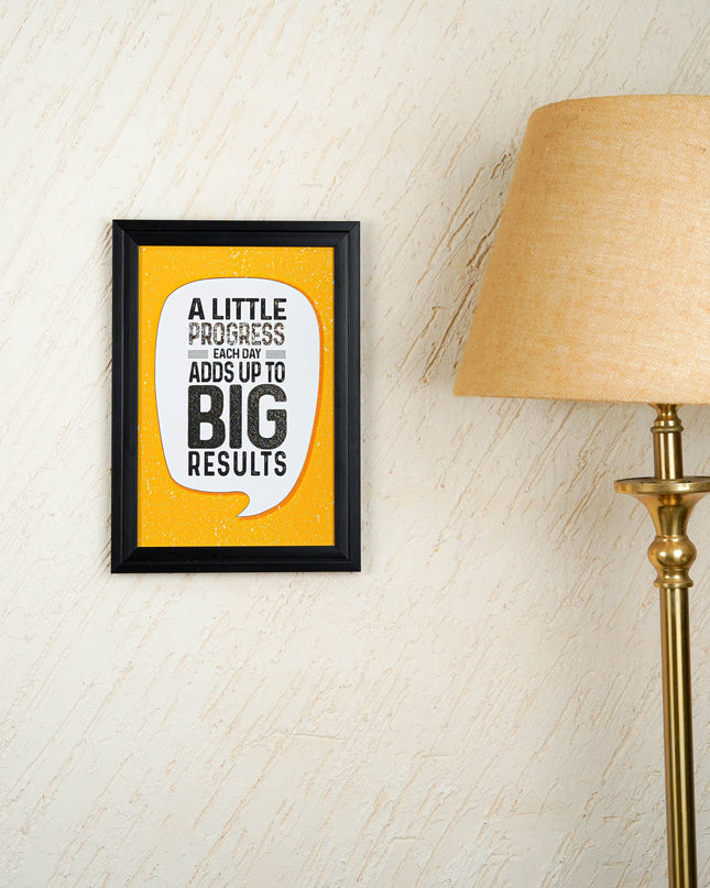 Motivational Quotes Wall Hanging Frames - 10x14 inch - WBG2005-3