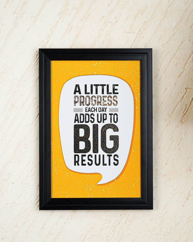Motivational Quotes Wall Hanging Frames - 10x14 inch - WBG2005-3