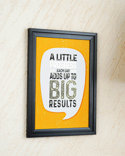 Motivational Quotes Wall Hanging Frames - 10x14 inch - WBG2005-3